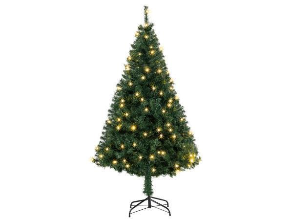Veiling - Kunstkerstboom / Kerstboom - 180 x 100 cm - LED, Diversen, Kerst