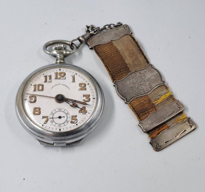 Roskopf - Military with alarm clock (1914-1918) - 1900-1949, Bijoux, Sacs & Beauté, Montres | Hommes