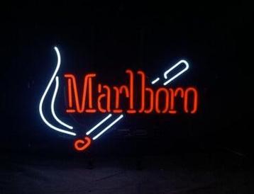 Marlboro NEON sign bord led lichtbord verlichting lamp XXL beschikbaar voor biedingen