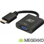 ACT 0,15 meter, HDMI-A male naar VGA female adapter, met, Computers en Software, Verzenden, Nieuw