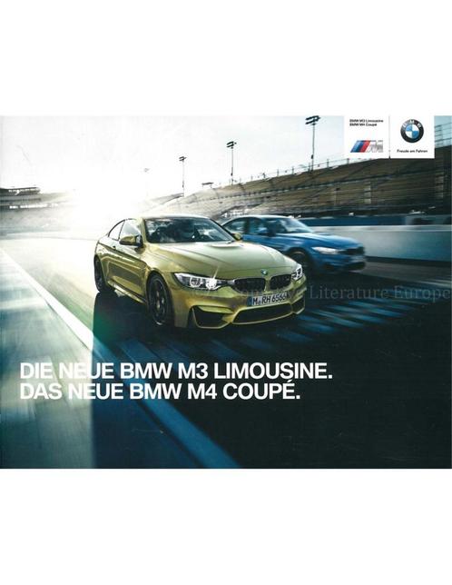 2014 BMW M3 | M4 BROCHURE DUITS, Livres, Autos | Brochures & Magazines, Enlèvement ou Envoi