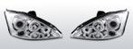 Koplampen Angel Eyes | Ford Focus 3/4/5D 2001-2003 | LED chr, Verzenden, Nieuw, Ford