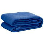 vidaXL Tapis de tente 400x500 cm Bleu PEHD