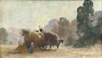 Charles Rebel Stanton (1890-1954) - Haymaking harvesting, Antiquités & Art