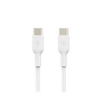 Belkin charge USB-C naar USB-C kabel 2meter wit, Telecommunicatie, Mobiele telefoons | Telefoon-opladers, Ophalen of Verzenden