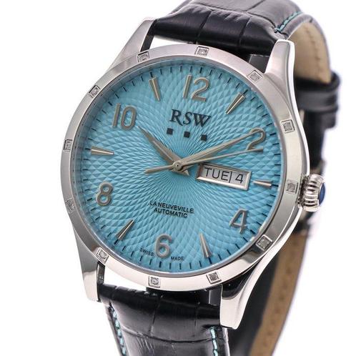 RSW - La Neuveville New Model - RSWA148-SL-D-9A - Sans Prix, Handtassen en Accessoires, Horloges | Heren