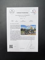 The Great Escape (1963) - Steve McQueen on set, on Triumph