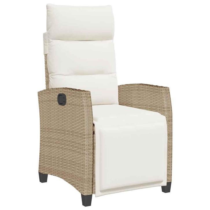 Tuinstoel Verstelbaar Beige - Retour Deal - 40% Korting!, Tuin en Terras, Tuinstoelen, Verstelbaar, Nieuw, Rotan, Verzenden