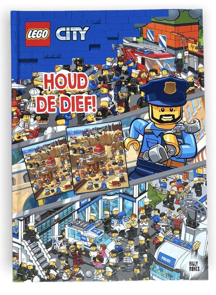 Lego City zoekboek - Houd de dief zoek en vind boek, Boeken, Kinderboeken | Baby's en Peuters, Gelezen, Verzenden