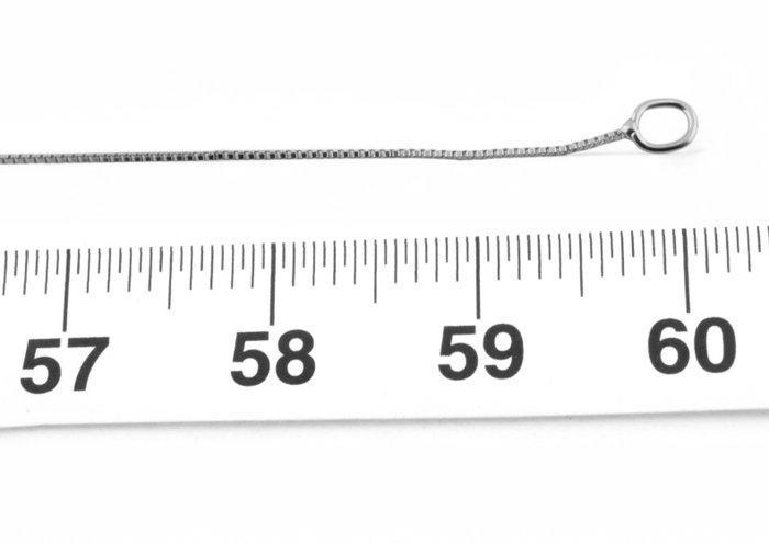 Zonder minimumprijs - Halsketting - 18 karaat Witgoud, Bijoux, Sacs & Beauté, Colliers