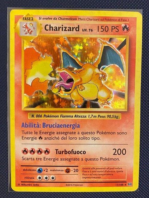 The Pokémon Company - 1 Card - Charizard XY Evolutions, Hobby en Vrije tijd, Verzamelkaartspellen | Pokémon