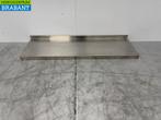 Etagère murale en acier inoxydable 100 x 30 cm Horeca, Articles professionnels, Horeca | Autre, Verzenden