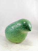 Vanessa Bonino - sculptuur, Little bird - 12 cm - Majolica -