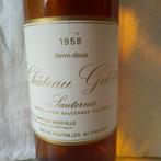 1958 Château Gilette - Sauternes - 1 Fles (0.73L), Verzamelen, Nieuw