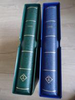 Kanaaleilanden - 2 Leuchturm albums voor het opbergen van uw, Postzegels en Munten, Postzegels | Europa | UK, Gestempeld