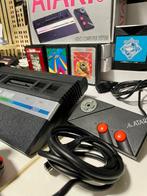 Atari - 2600 Junior CIB + 2 Joysticks, Paddleset & 5 games