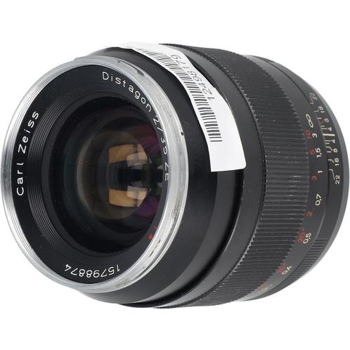 Carl Zeiss ZE 35mm F/2.0 Distagon T* Canon occasion, Audio, Tv en Foto, Foto | Lenzen en Objectieven, Zo goed als nieuw, Verzenden