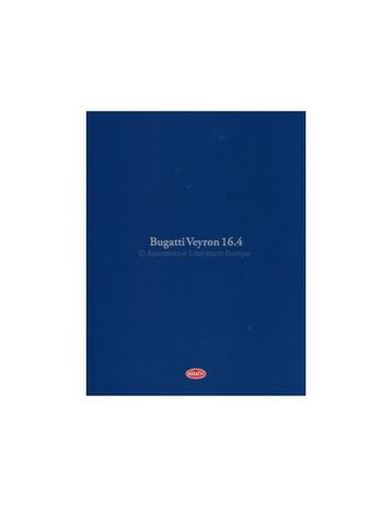 2007 BUGATTI EB 16.4 VEYRON BROCHURE ENGELS, Ophalen of Verzenden