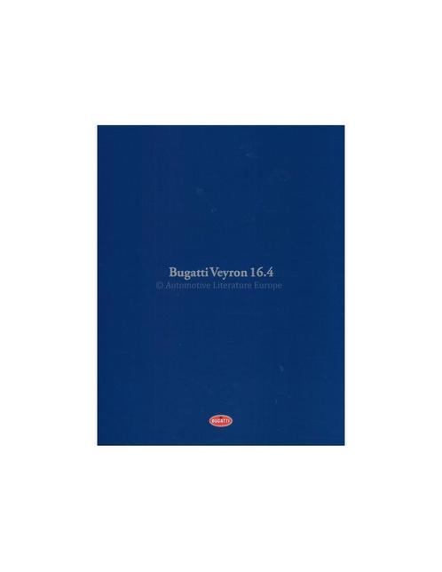 2007 BUGATTI EB 16.4 VEYRON BROCHURE ENGELS, Boeken, Auto's | Folders en Tijdschriften, Ophalen of Verzenden