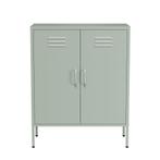 Lendo Online Buffet 80×40×100 cm Métal Vert