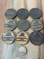 Suède. Zestaw 9 szwedzkich medali zapaniczych z lat 60 i 70, Postzegels en Munten, Munten en Bankbiljetten | Toebehoren