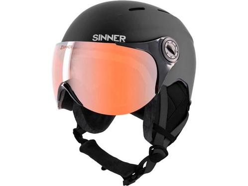 SINNER Typhoon Visor - Skihelm met Vizier - Maat 57 - Mat, Huis en Inrichting, Woonaccessoires | Overige, Zo goed als nieuw, Verzenden