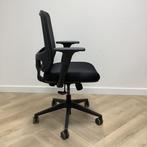 Tweedehands Dauphin ergonomische bureaustoel, zwart, Huis en Inrichting, Ergonomisch, Gebruikt, Zwart, Bureaustoel