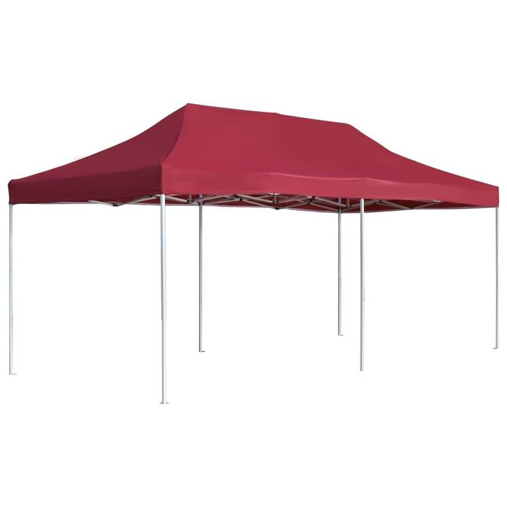 vidaXL Partytent professioneel inklapbaar 6x3 m aluminium, Jardin & Terrasse, Tonnelles, Envoi