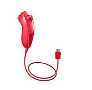 Wii Nunchuk Rood (Third Party) (Wii Accessoires), Games en Spelcomputers, Spelcomputers | Nintendo Wii, Zo goed als nieuw, Ophalen of Verzenden