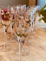 Champagneglas (2) - Kristal, Antiek en Kunst