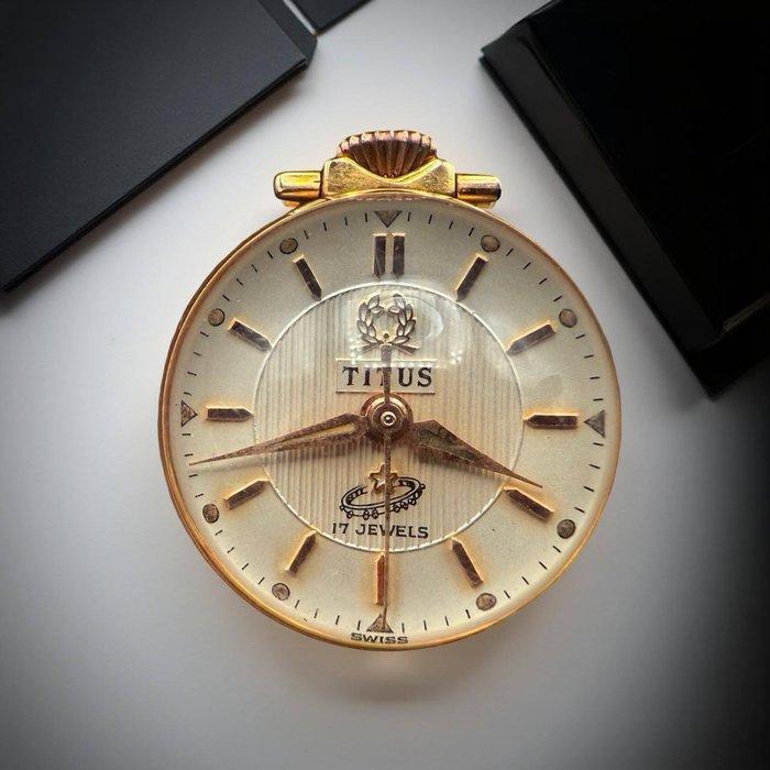 TITUS - Reloj de colgante / bolso - 1950-1959, Handtassen en Accessoires, Horloges | Heren