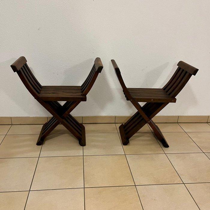 Stoel (2) - Hout, Antiquités & Art, Curiosités & Brocante