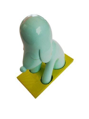 Yoshitomo Nara (1959) - Aomori Dog Piggy Bank Blue, Antiek en Kunst, Antiek | Overige Antiek