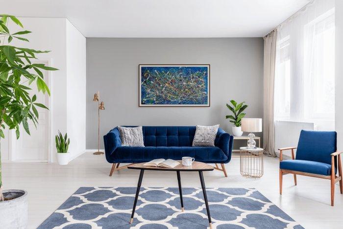 Sonia J. - Her Right to Chaos - Re-inventing Pollock, Antiek en Kunst, Kunst | Schilderijen | Modern