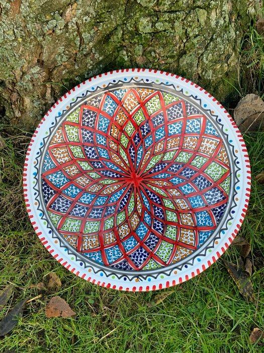 Bal - geometrisch decoratief schaaltje - Keramiek - Dar, Antiek en Kunst, Kunst | Niet-Westerse kunst