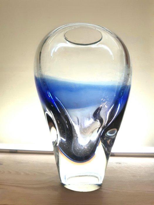 Moser Mstsov - Vladimir Mika - Vaas - Glas - Regenboog, Antiek en Kunst, Antiek | Glaswerk en Kristal