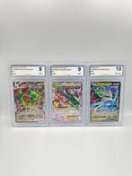 Pokémon - 3 Graded card - M RAYQUAZA EX HOLO & RAYQUAZA VMAX, Nieuw