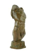 Pierre Chenet (XX-XXI) - Sculpture, Classic Male Torso - 38, Antiek en Kunst
