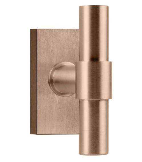 Draaikiepgarnituur PIET BOON PBT20-DK PVD licht brons, Doe-het-zelf en Bouw, Hang- en Sluitwerk, Klink of Kruk, Nieuw, Overige materialen
