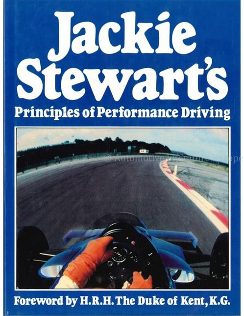 JACKIE STEWARTS PRINCIPLES OF PERFORMANCE DRIVING, Livres, Autos | Livres
