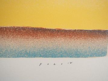 Jean-Michel Folon (1934-2005) - Ange surréaliste beschikbaar voor biedingen