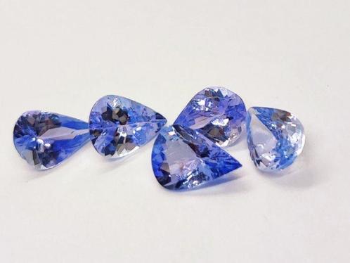 5 pcs  Tanzanite - 2.91 ct, Bijoux, Sacs & Beauté, Pierres précieuses