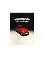 1974 VOLKSWAGEN KEVER BROCHURE ENGELS (USA), Boeken, Auto's | Folders en Tijdschriften, Nieuw