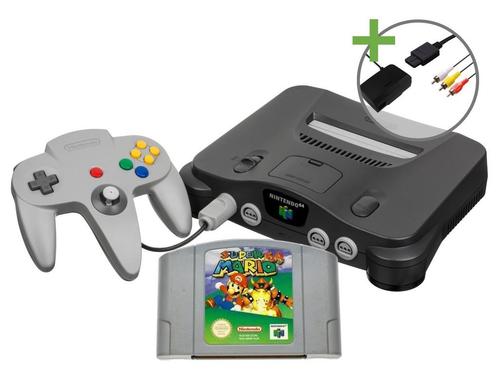 Nintendo 64 Starter Pack - Super Mario 64 Edition, Games en Spelcomputers, Spelcomputers | Nintendo 64, Verzenden
