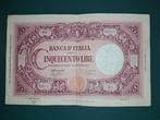 Italië. - 500 Lire 31/03/1943 Grande C (Fascio) - Gigante