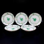 Herend - Set of 5 Salad Bowls/Plates (17,5 cm) - Chinese, Antiek en Kunst