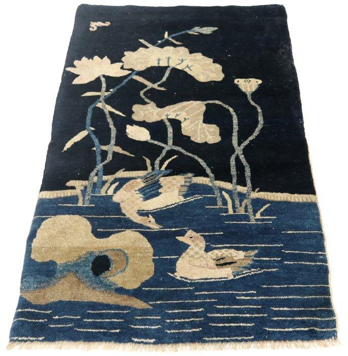 Antiek Chinees tapijt – met de hand geknoopt - Vloerkleed -, Huis en Inrichting, Stoffering | Tapijten en Vloerkleden