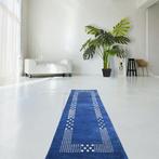 Zachtblauwe Gabbeh - Loper - 312 cm - 80 cm - ongebruikte, Huis en Inrichting, Stoffering | Tapijten en Vloerkleden, Nieuw