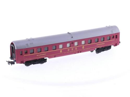 Schaal H0 Pocher 216/2 Slaapwagen 33201 DSG #3729 (Wagons), Hobby en Vrije tijd, Modeltreinen | H0, Overige typen, Gebruikt, Analoog