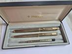 Parker - SET Parker 75 Cisele stilografica + Penna a sfera +, Verzamelen, Pennenverzamelingen, Nieuw